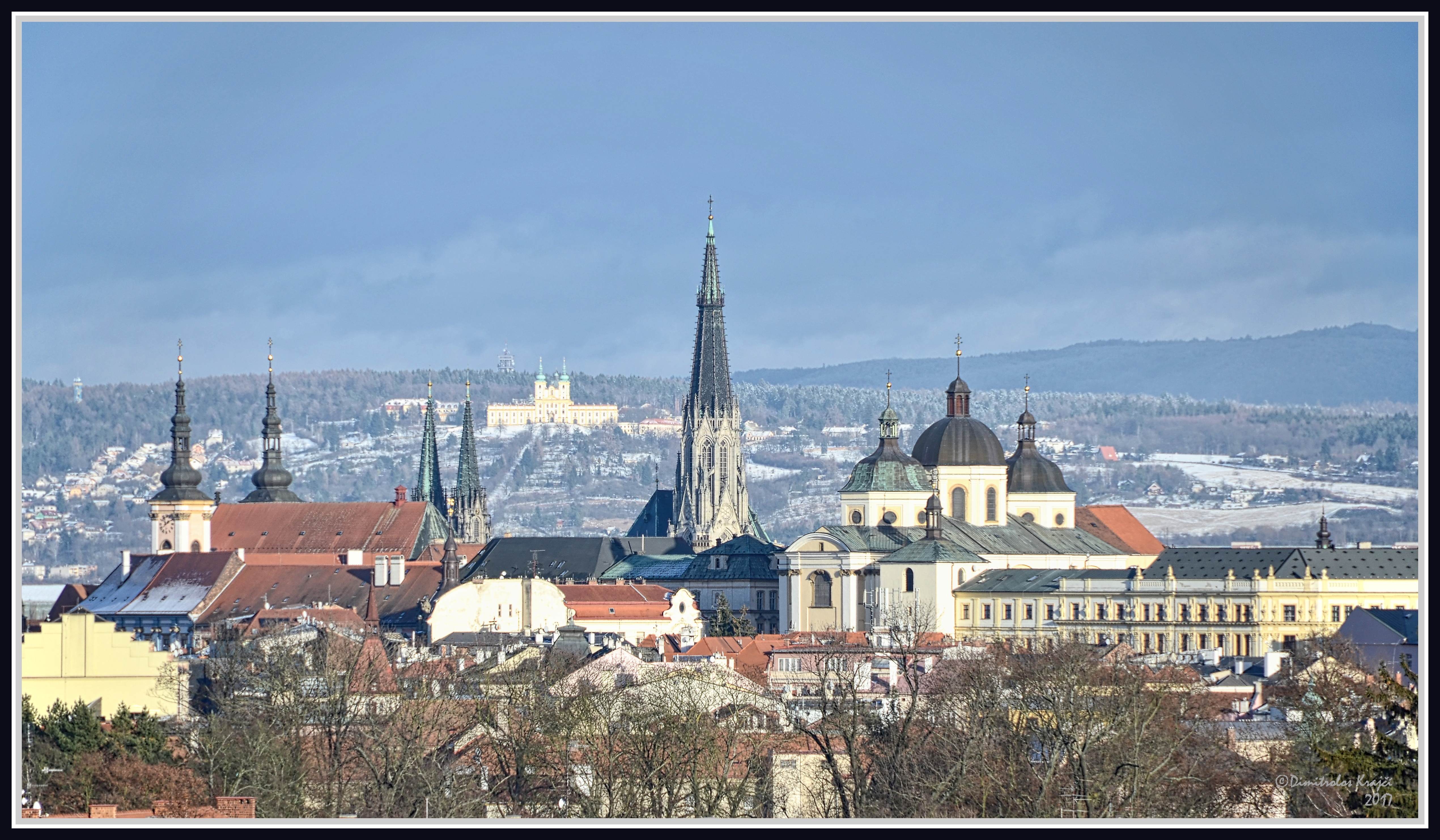 Zimní Olomouc
